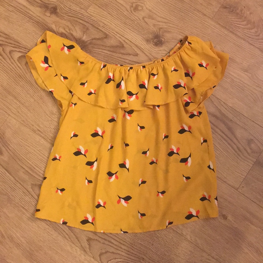 Off the shoulder shirt